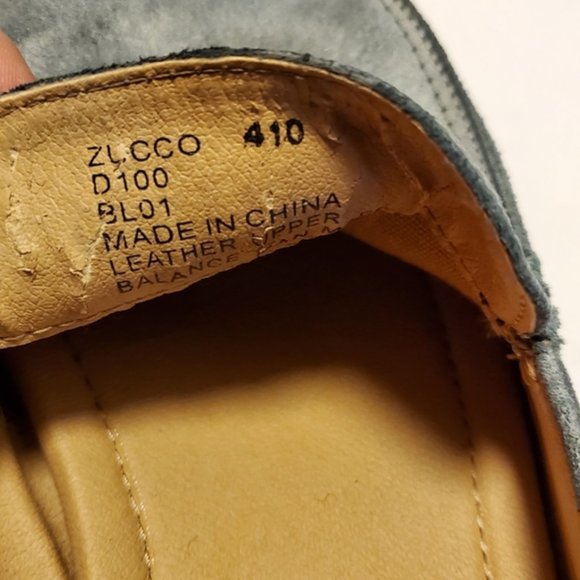 VINCE CAMUTO MAN LOAFERS SHOES US SZ 11 GRAY COLOR - Picture 10 of 10